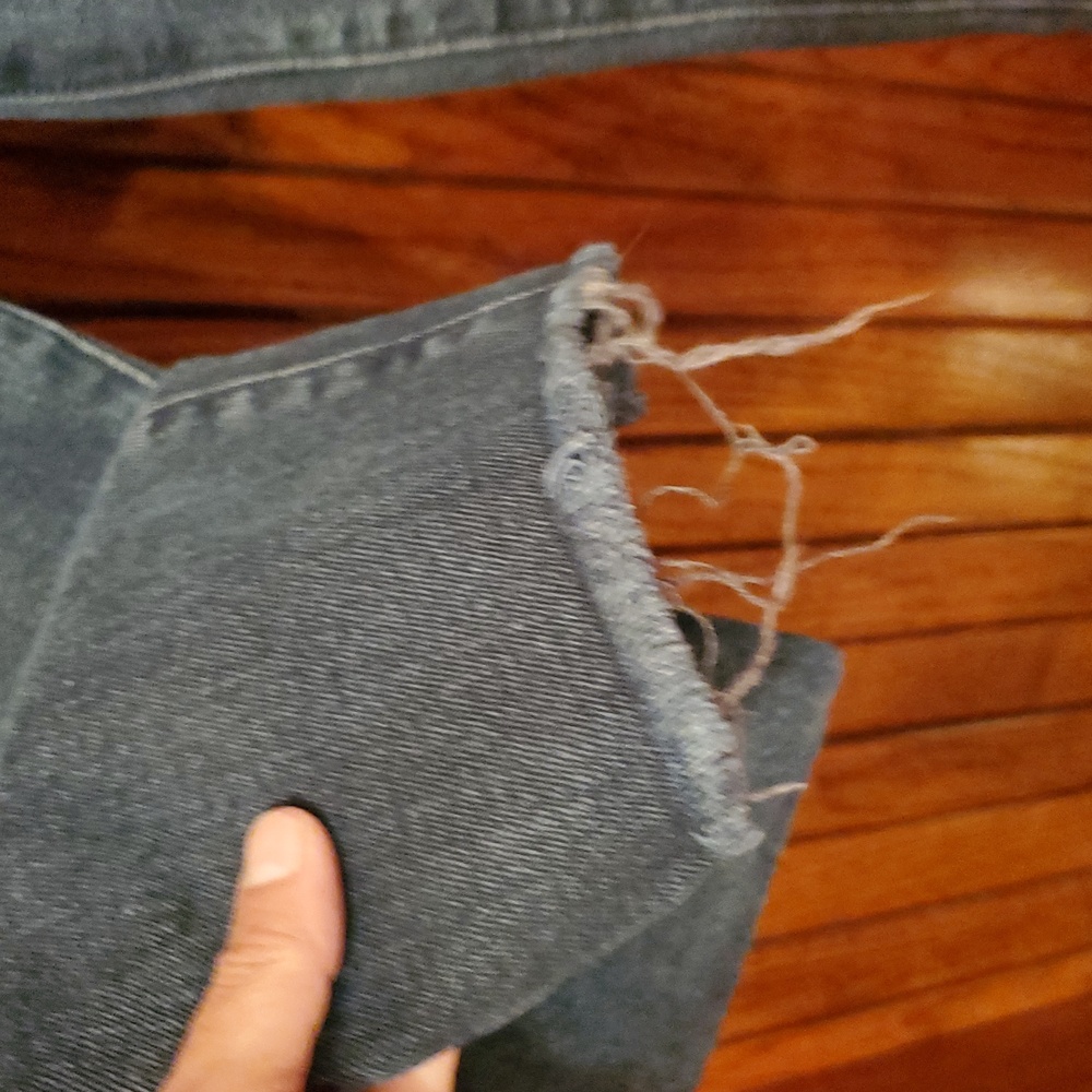โค๏ธ 3 For $18 OLD NAVY Distressed Bluish Black Women Jeans Size 10 - Picture 6 of 11